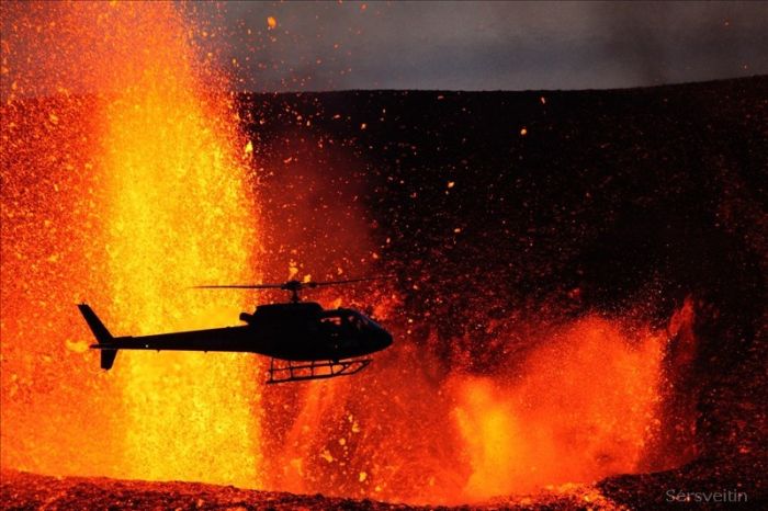 Volcano Eruption in Iceland (30 pics)