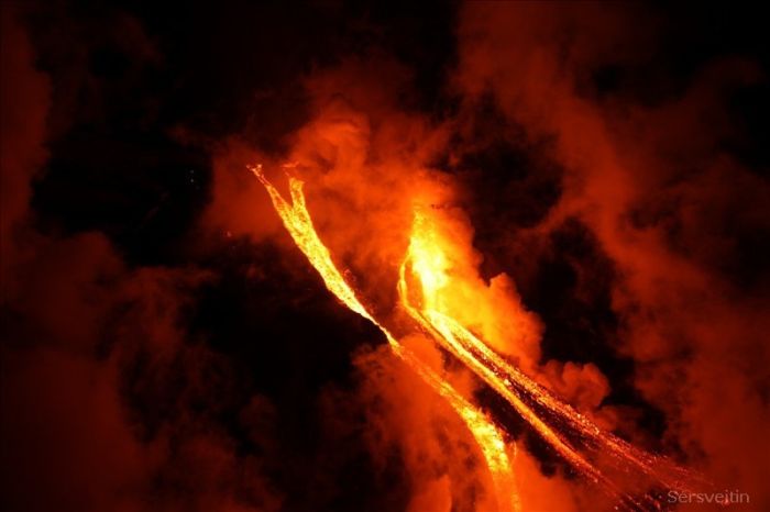 Volcano Eruption in Iceland (30 pics)
