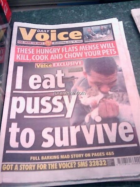 Dirtiest Newspaper Headlines Of All Time (25 pics)