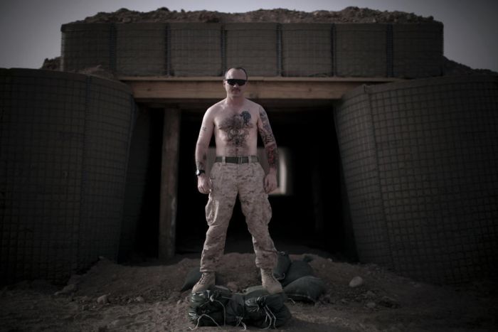 U.S. Marines Tattoos in Afghanistan (18 pics)