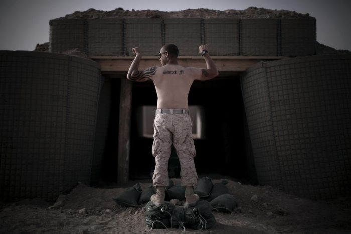 U.S. Marines Tattoos in Afghanistan (18 pics)