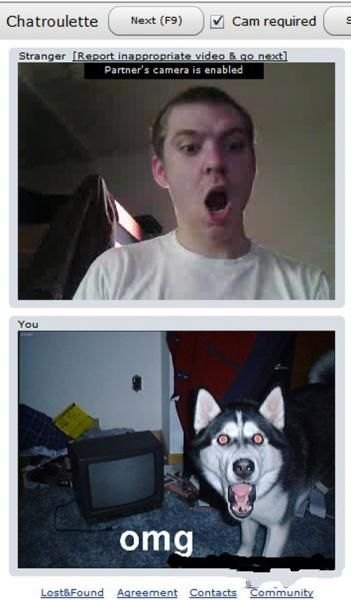 They Found Each Other on Chatroulette.com (20 pics)