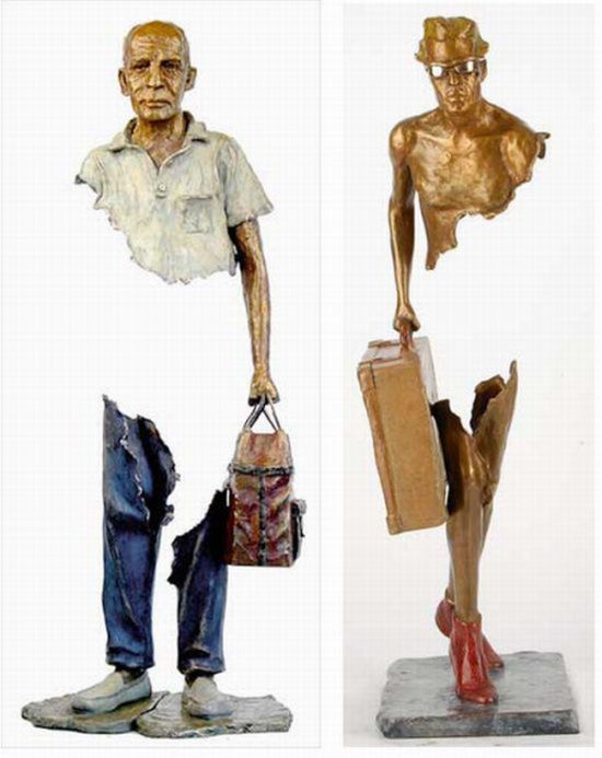 Unusual French Sculptures by Bruno Catalano (13 pics)