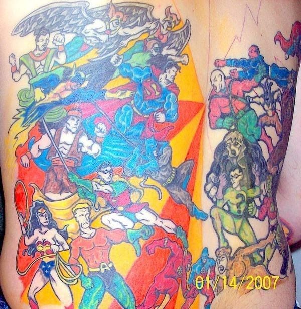 Superhero Tattoos (83 pics)