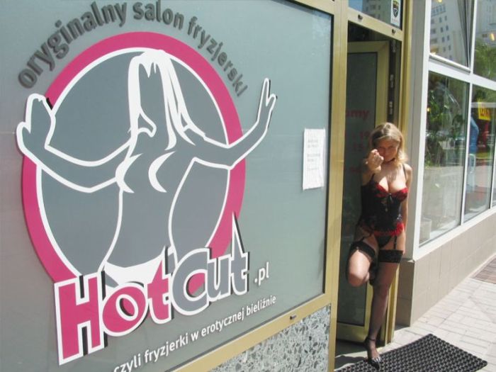 Sexy Hotcut Barber Shop in Poland (9 pics)