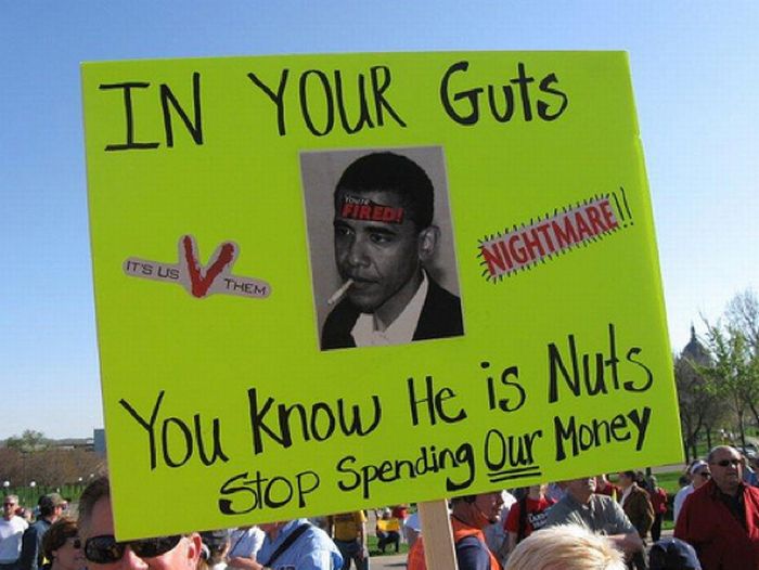 The Dumbest Tax Day Signs (38 pics)