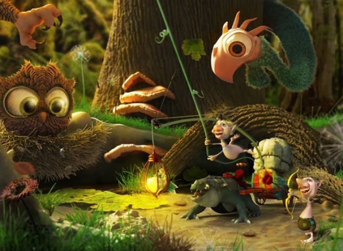 Funny 3D CG Creatures (45 pics)