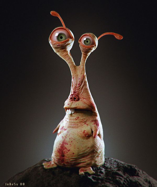 Funny 3D CG Creatures (45 pics)