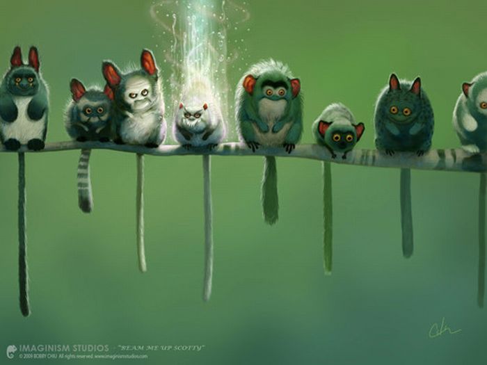 Funny 3D CG Creatures (45 pics)