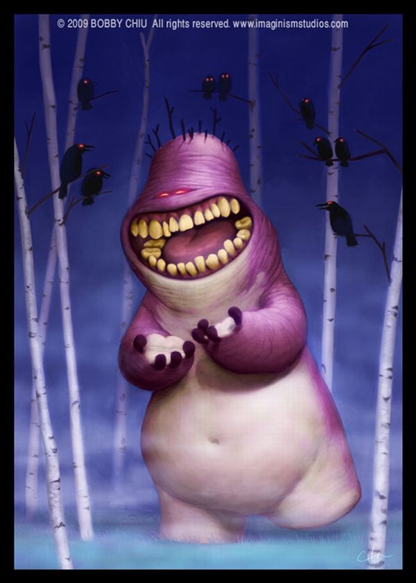 Funny 3D CG Creatures (45 pics)