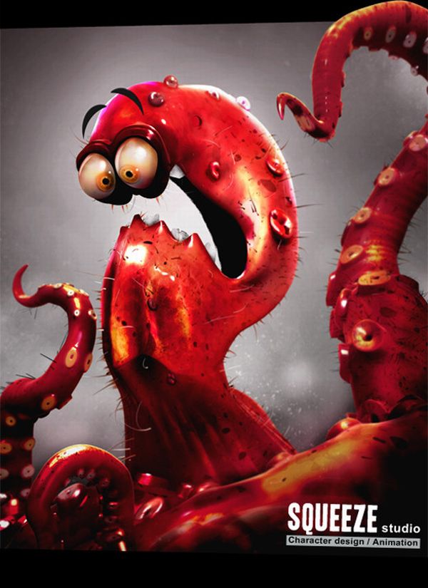 Funny 3D CG Creatures (45 pics)