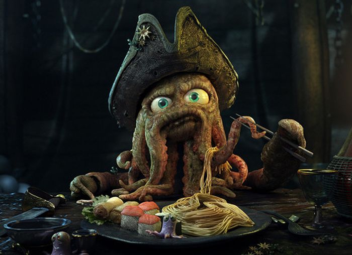 Funny 3D CG Creatures (45 pics)