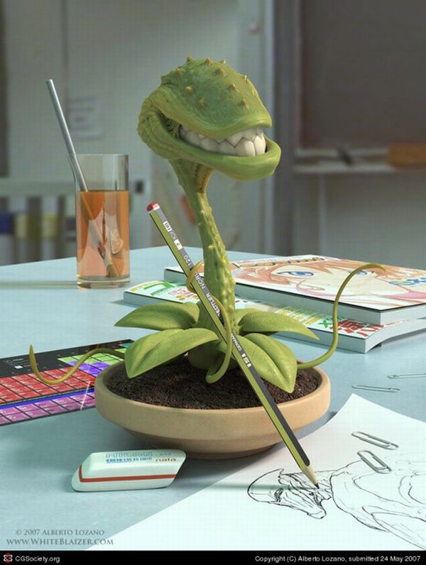 Funny 3D CG Creatures (45 pics)