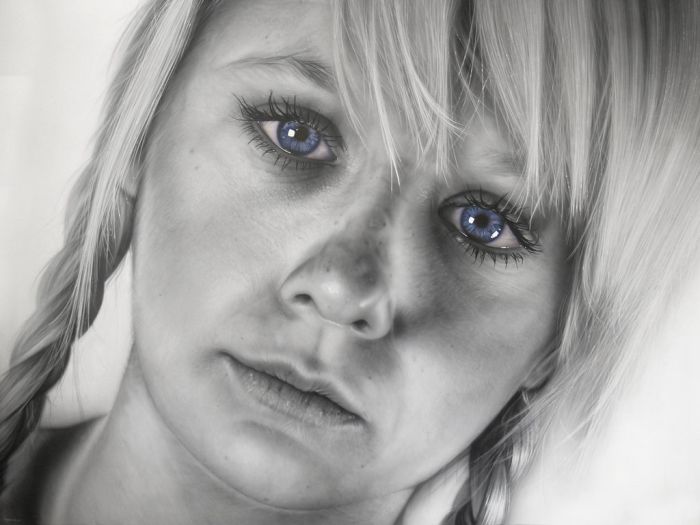 Realistic Human Paintings (14 pics)