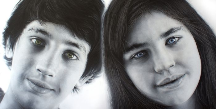 Realistic Human Paintings (14 pics)