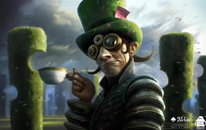 Alice in Wonderland Concept Art (20 pics)