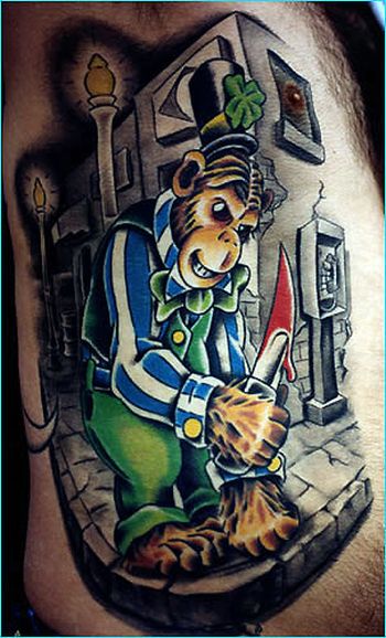 Funny Monkey Tattoos (20 pics)