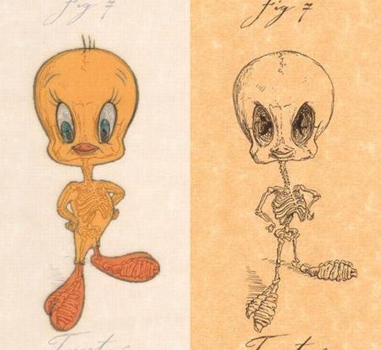 Anatomy of Cartoon Heroes (21 pics)