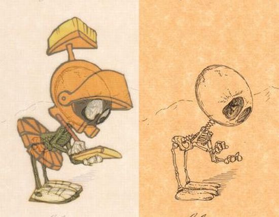 Anatomy of Cartoon Heroes (21 pics)