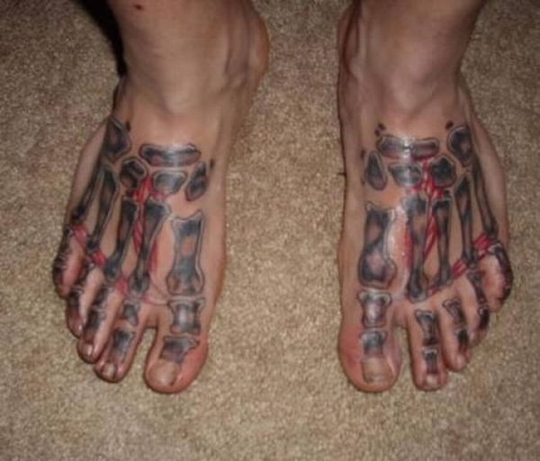 Crazy Foot Tattoos (35 pics)