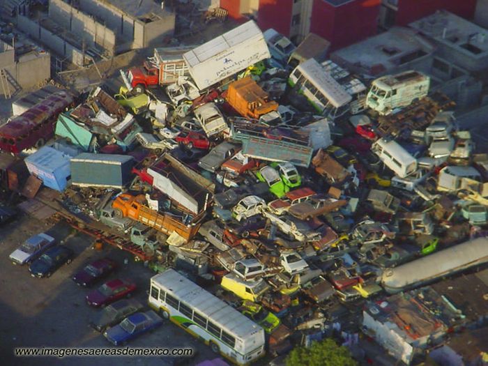 Amazing Aerial Photographs of Mexico City (78 pics)