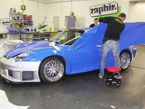The Easiest Way to Change the Color of Your Car (16 pics)
