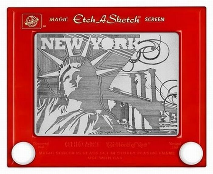 Unique Who Draws On The Etch A Sketch In Friends 