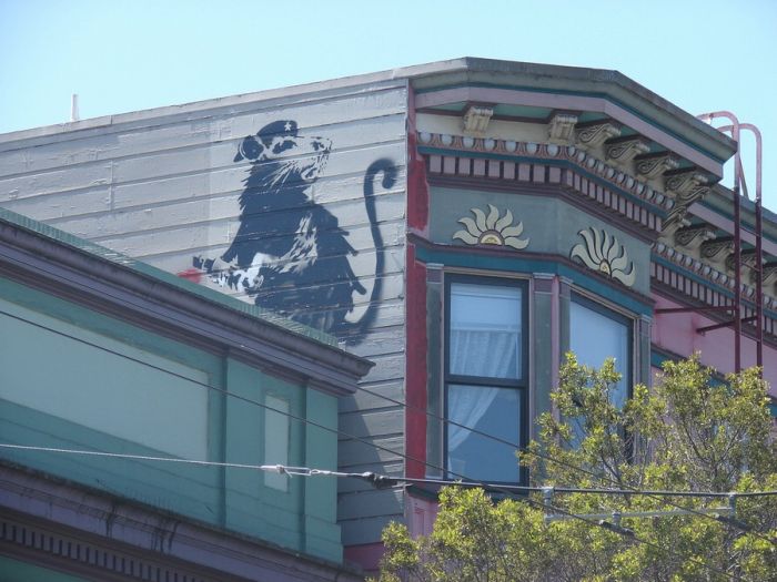 Banksy in San Francisco (18 pics)