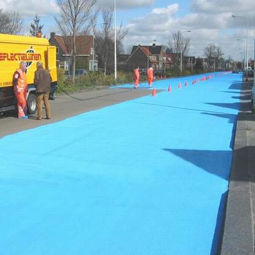 The Blue Road in Netherlands (24 pics)