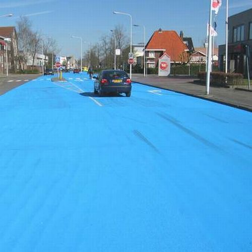 The Blue Road in Netherlands (24 pics)