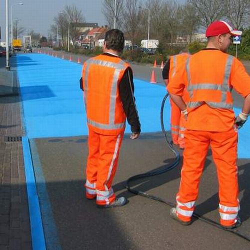 The Blue Road in Netherlands (24 pics)