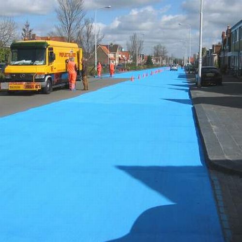 The Blue Road in Netherlands (24 pics)