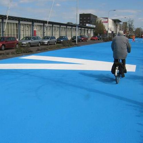 The Blue Road in Netherlands (24 pics)