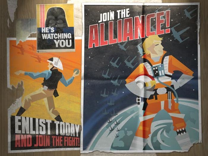 Incredible Star Wars Propaganda Posters (10 pics)