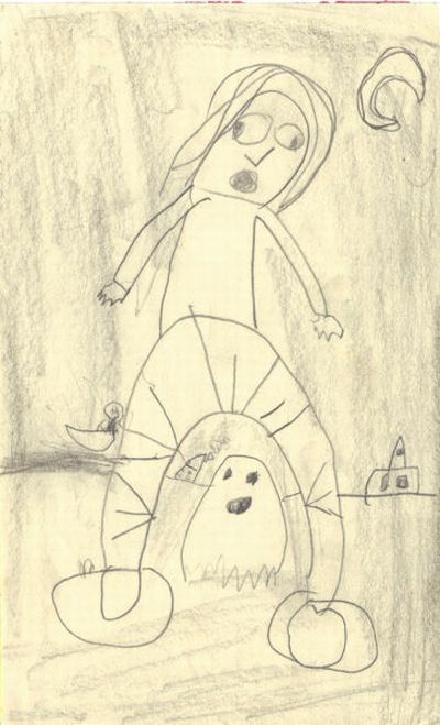 Disturbing Children's Drawings (10 pics)