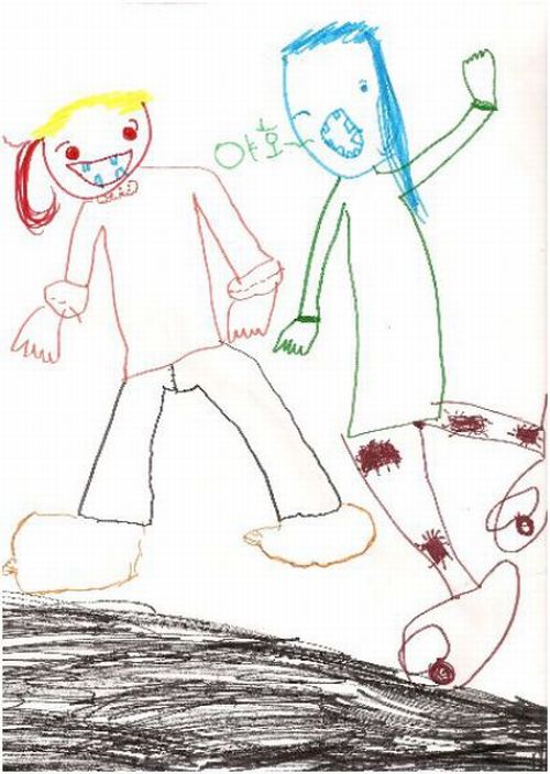 Disturbing Children's Drawings (10 pics)