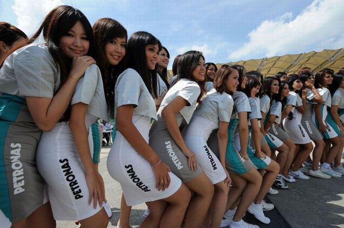 Beautiful Pit Girls of Formula One (59 pics)