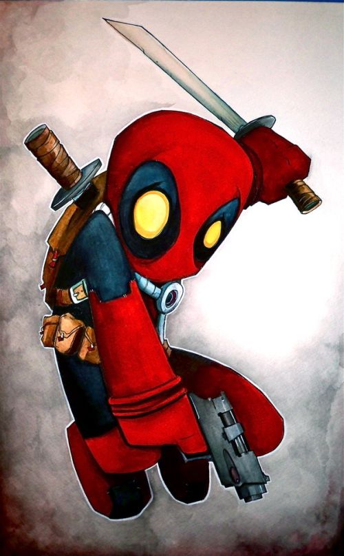 Creative Illustrations of Comic Book Heroes (16 pics)