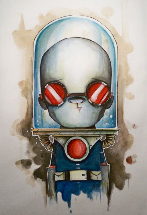 Creative Illustrations of Comic Book Heroes (16 pics)