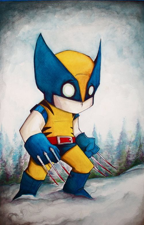 Creative Illustrations of Comic Book Heroes (16 pics)