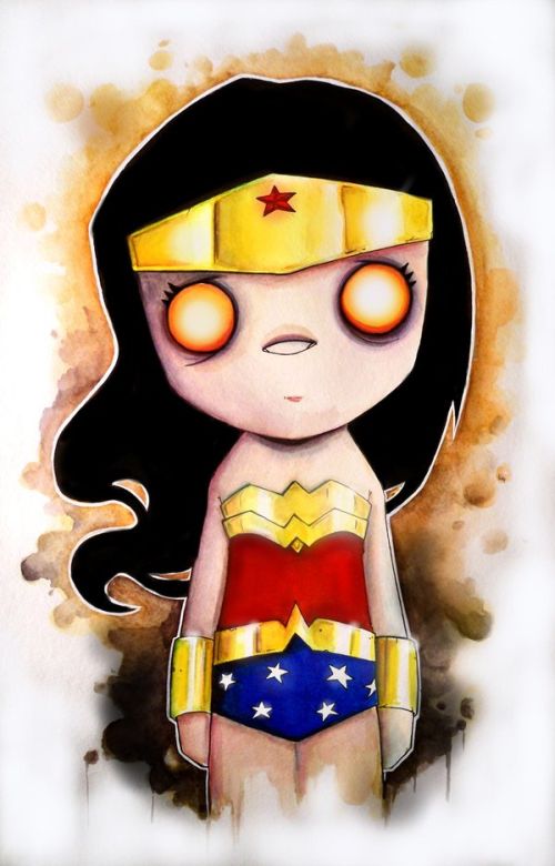 Creative Illustrations of Comic Book Heroes (16 pics)