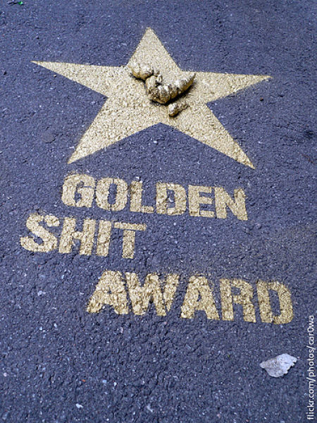 Golden Shit Award (8 pics)