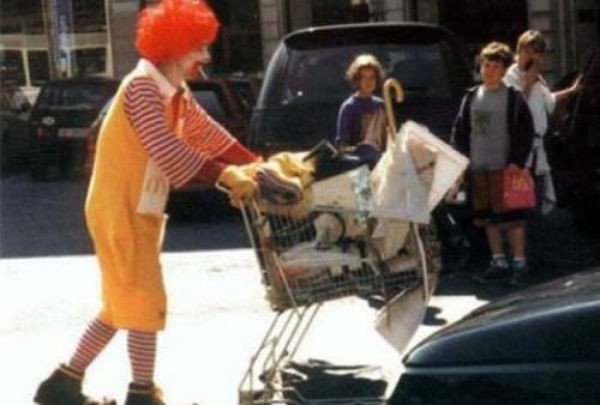 Difficult Life of Ronald McDonald (31 pics)