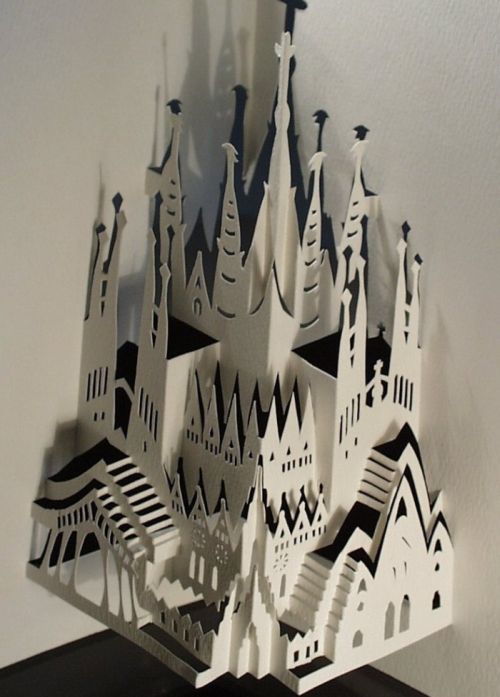 Beautiful Origami Architecture of Ingrid Siliakus (20 pics)