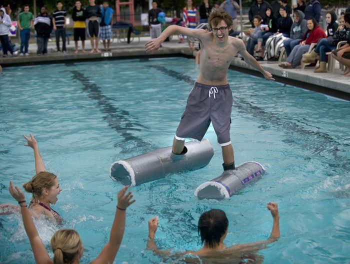 Very Cool Self Made Devices for Walking on Water (8 pics)