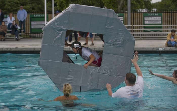 Very Cool Self Made Devices for Walking on Water (8 pics)