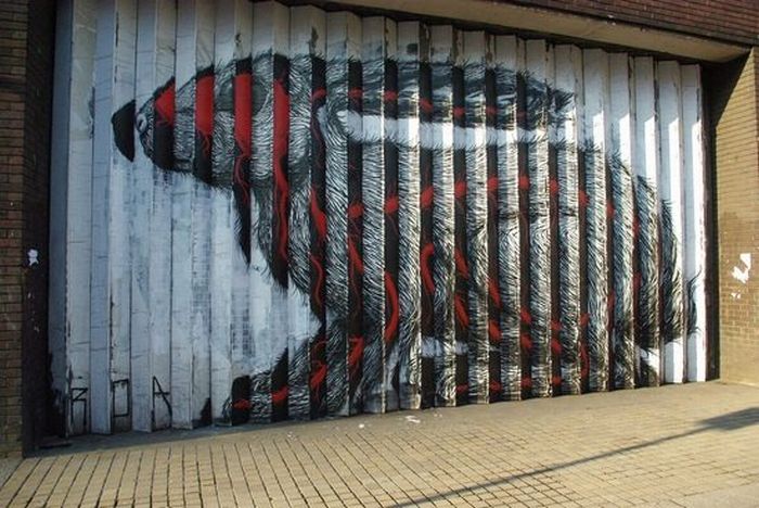 Amazing Animal Graffiti Street Art (32 pics)