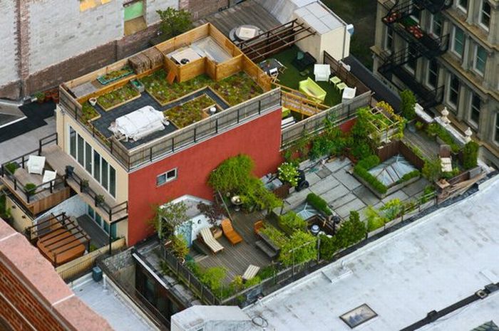 Rooftops of Rich People (20 pics)