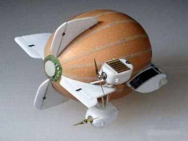 Making a Nazi Aircraft Out of an Egg (18 pics)
