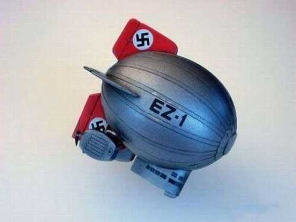 Making a Nazi Aircraft Out of an Egg (18 pics)